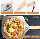 Pizza peel shovel set with Wooden Handle