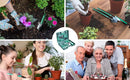 Premium Gardening Tool Set Kit & Household Soil Loosening Shovel Planting