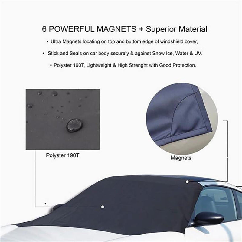 Car Windshield Snow Cover With Carry Case