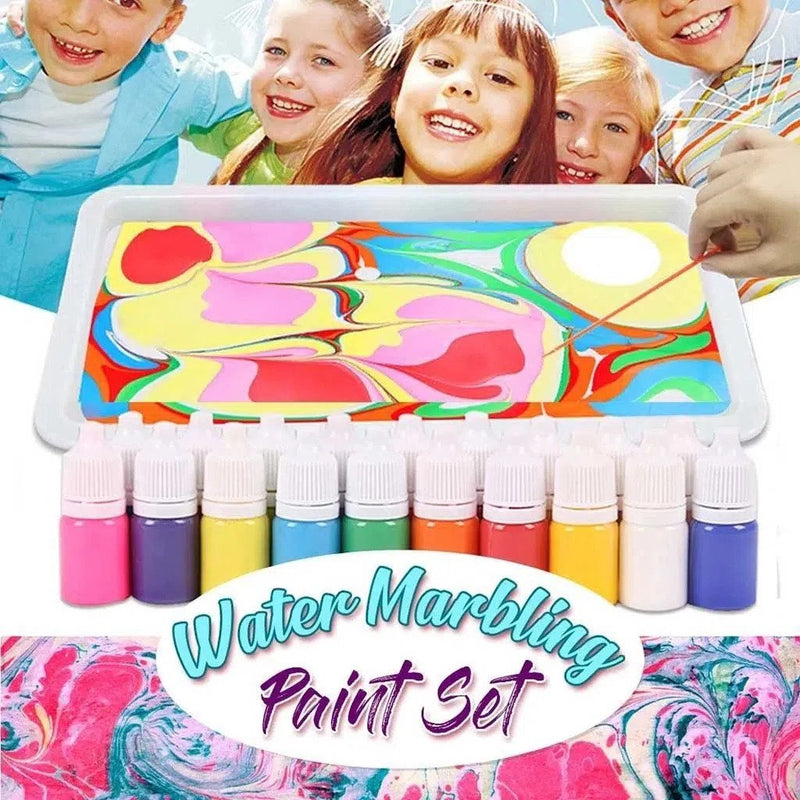 Water Marbling Paint Art Kit